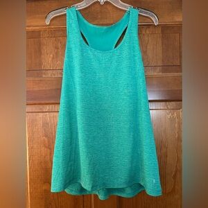 Danskin Now Green Active-Wear Tank Top